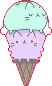 icecream cats pets kawaii sticker by @aledrynacontreras